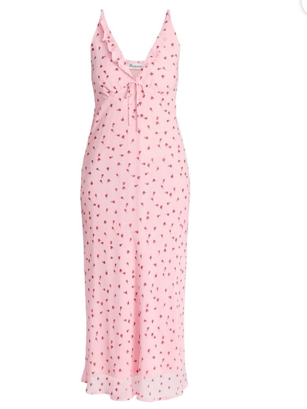 No Boundaries Pink Floral Slip Dress